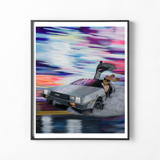 Live Fast, Die Never - Limited Edition Print