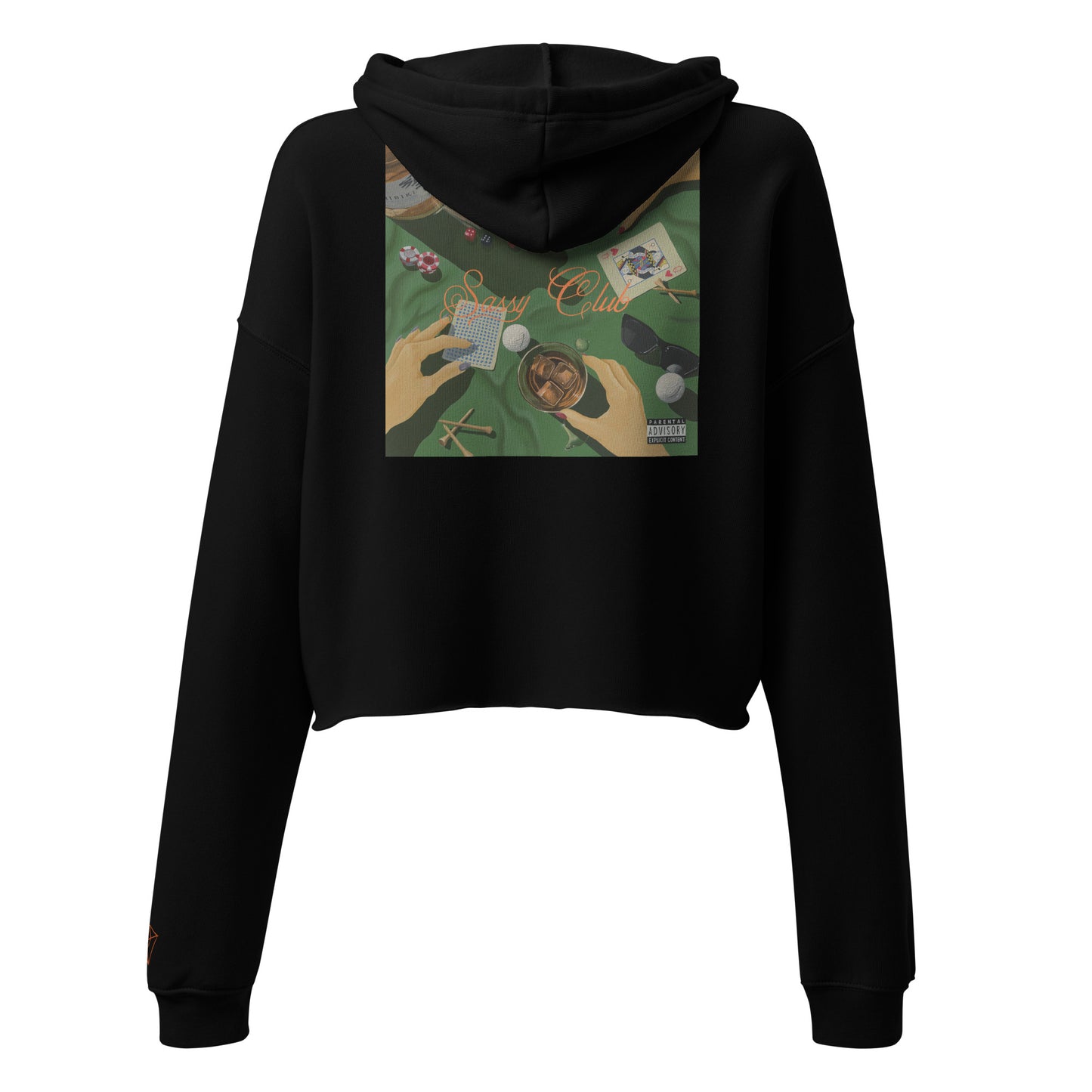 Sassy Club Crop Hoodie